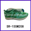 Zapato superior material flyknit zapato zapatos nuevos tejidos zapatos deportivos